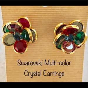 Swarovski Vintage Crystal Earrings